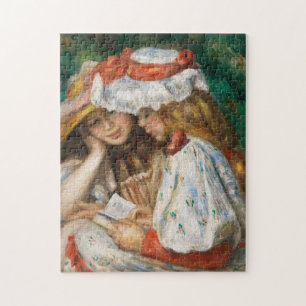 Twee meisjes lezen - Renoir Impressionist Painting Legpuzzel