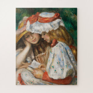 Twee meisjes lezen - Renoir Impressionist Painting Legpuzzel