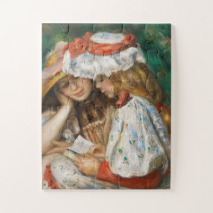 Twee meisjes lezen - Renoir Impressionist Painting Legpuzzel