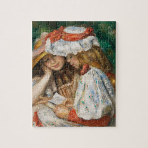 Twee meisjes lezen - Renoir Impressionist Painting Legpuzzel