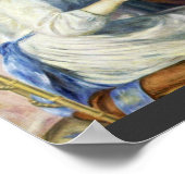 Twee meisjes van de Piano, van Pierre-Auguste Reno Poster (Hoek)