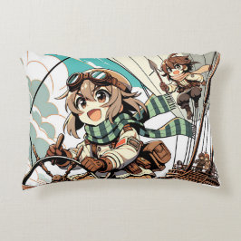 Twee meisjes varen op een schip accent kussen