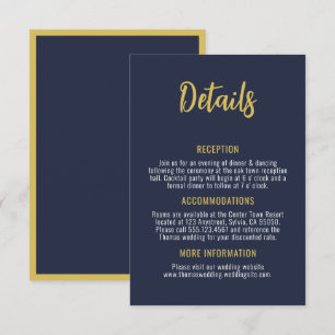 Twee minder vis in het Zee Navy Gold Coastal Weddi Informatiekaartje