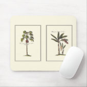 Twee miniaturen met palmbomen muismat (Met muis)