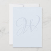 Twee minimalistische ankers Dank u voor de platte Bedankkaart (Achterkant)