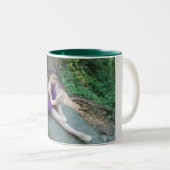 Twee mok koffie met ballet. (Voorkant rechts)