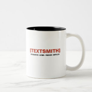 Twee Mok met toon - [TEXTSMITH]-Logo