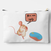 twee monden etui (Achterkant)