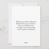 Twee Moppige Schapen Feestdagenkaart (Achterkant)