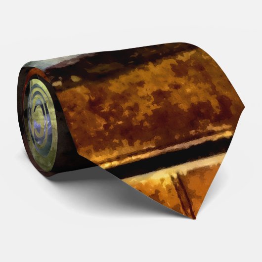 Twee Mortar en Pestles en Glass Jar Stropdas (Opgerold)