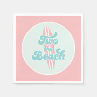 Twee naar het strand Surfstrand 2e verjaardag papi