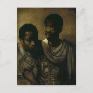 Twee Negroes, 1661 Briefkaart