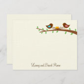 Twee nieuwe eitjes flat bedankt (Voorkant / Achterkant)