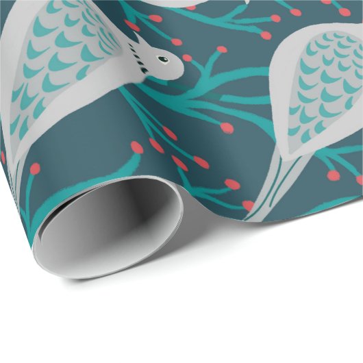 Twee (of meer!) schildpadden in blauwgroen cadeaupapier (Rol Hoek)