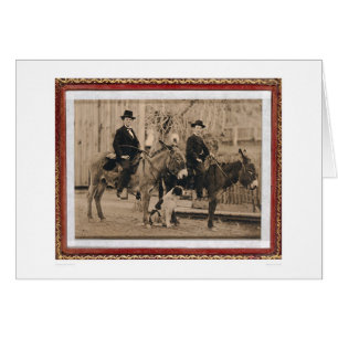 Twee O'Keefe jongens op ezels (40040)