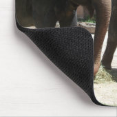 Twee Olifanten Muismat (Hoek)