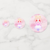 Twee ontwerpen voor verjaardagsfeestje confetti (Voorkanten)