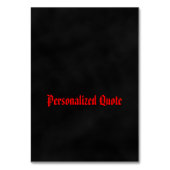 Twee op één plaats en label kaart (Achterkant)