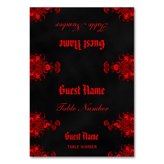 Twee op één plaats en label kaart (Voorkant)