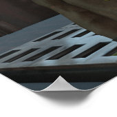 Twee op het dek - klein Poster (Hoek)