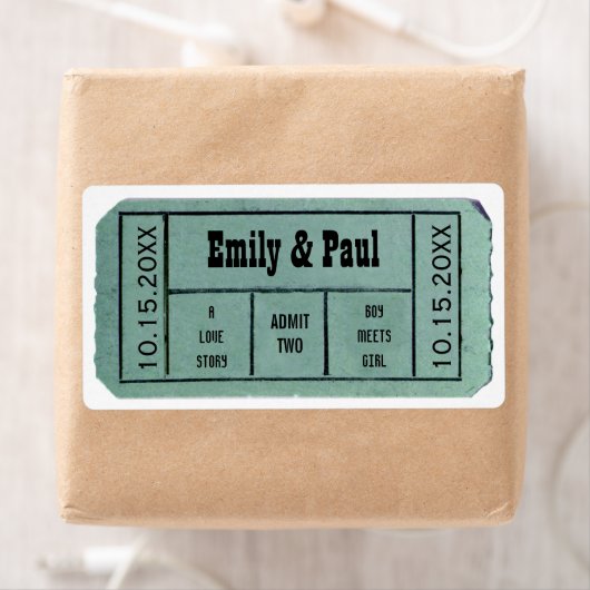 TWEE Opslaan als TICKET Etiket (Insitu)