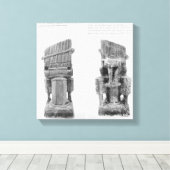 Twee organen canvas afdruk (Insitu (Houten vloer))