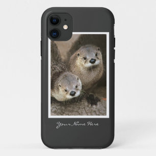Twee Otters iPhone 11 Hoesje