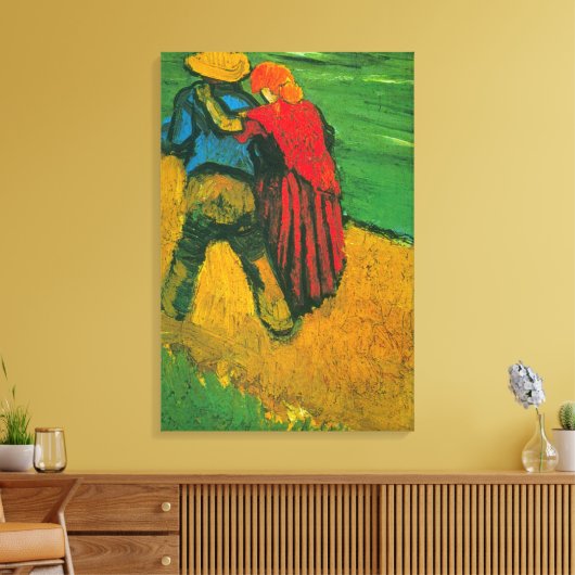 Twee overs van Vincent van Gogh Canvas Afdruk (Insitu (Woonkamer))
