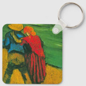 Twee overs van Vincent van Gogh Sleutelhanger (Achterkant)