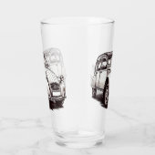 Twee paarden glas (Rechts)