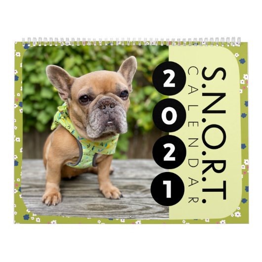 Twee pagina LargeCalendar, wit Kalender (Hoes)