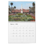 Twee pagina MediumCalendar, Wit Kalender (Feb 2026)