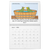Twee pagina MediumCalendar, Wit Kalender (Mar 2026)