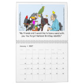 Twee pagina MediumCalendar, Wit Kalender (Jan 2027)