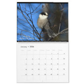 Twee pagina MediumCalendar, Wit Kalender (Jan 2026)