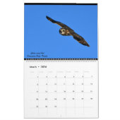 Twee pagina MediumCalendar, Wit Kalender (Mar 2026)