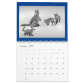Twee pagina MediumCalendar, Wit Kalender (Jan 2027)
