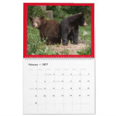 Twee pagina MediumCalendar, Wit Kalender (Feb 2027)