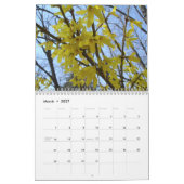 Twee pagina MediumCalendar, Wit Kalender (Mar 2027)