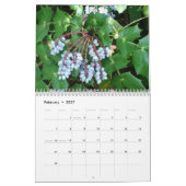 Twee pagina MediumCalendar, Wit Kalender (Feb 2027)