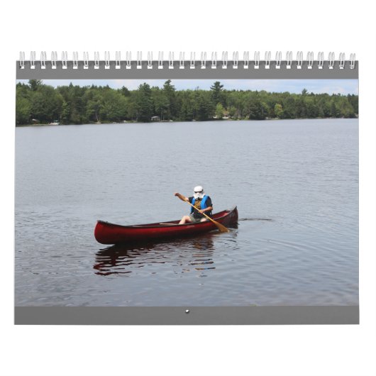 Twee pagina MediumCalendar, Witte Kalender (Hoes)