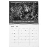 Twee pagina's: LargeCalendar, wit Kalender (Mar 2026)