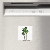 Twee palmbomen magneet (Insitu (Vaatwasser))