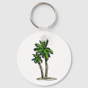 Twee Palmen Sleutelhanger