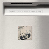 Twee panda's magneet (Insitu (Vaatwasser))