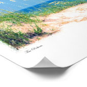 Twee paraplu's poster (Hoek)