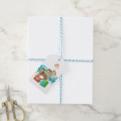Twee partijen katten met Birthday Cadeaus Gift Cadeaulabel (Met Touw)