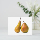 Twee peren briefkaart (Staand voorkant)