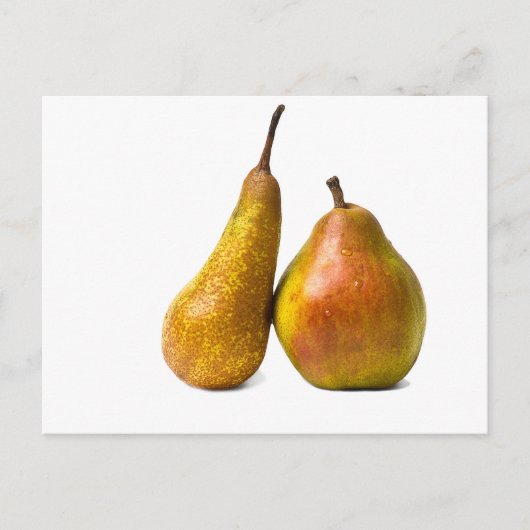 Twee peren briefkaart (Voorkant)