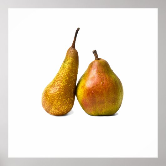 Twee peren poster (Voorkant)